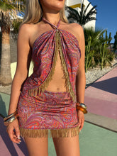 Load image into Gallery viewer, Paisley Tassle Top

