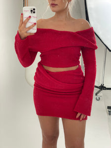 Red Teddy Co-Ord