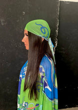 Load image into Gallery viewer, Green Pucci Headscarf
